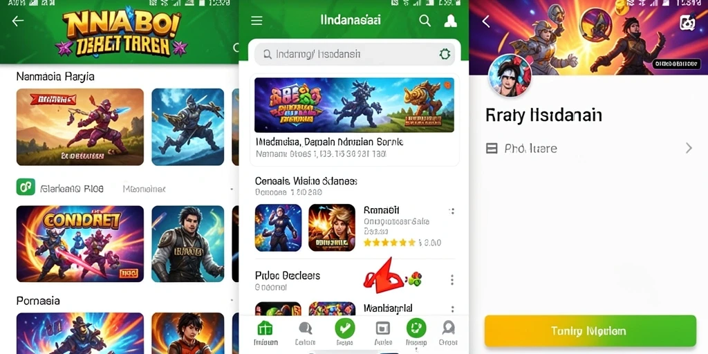 Tampilan antarmuka yang menarik dan mudah digunakan.