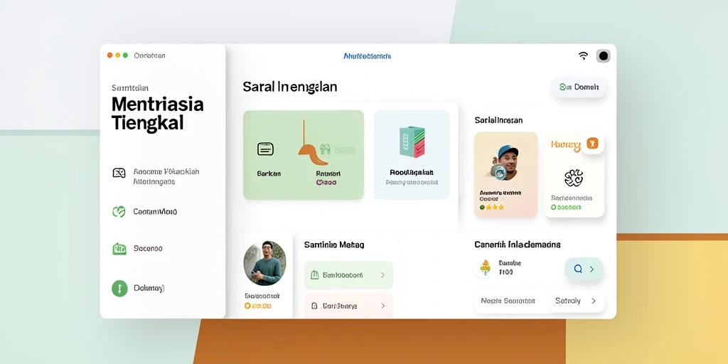 Tampilan antarmuka yang menarik dan user-friendly.