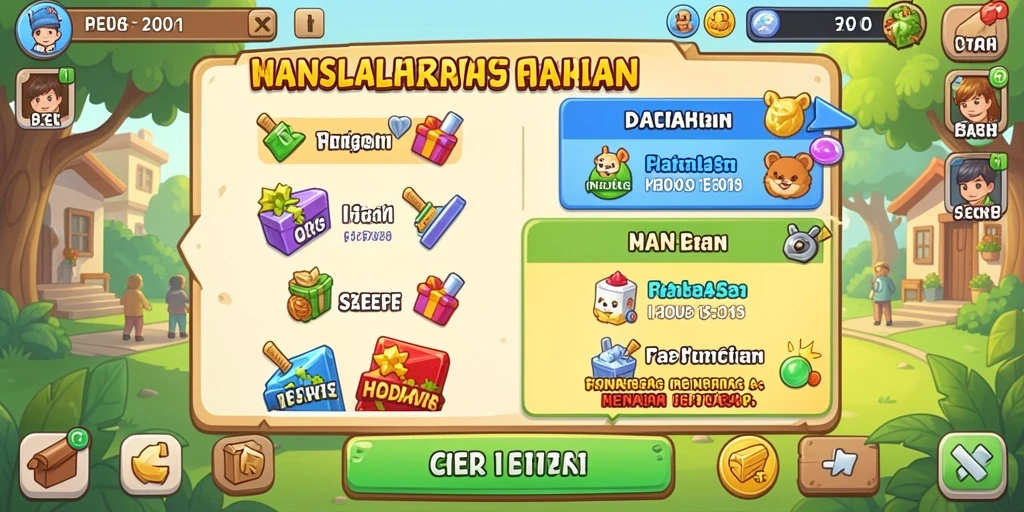 Tampilan antarmuka yang intuitif dan menarik.