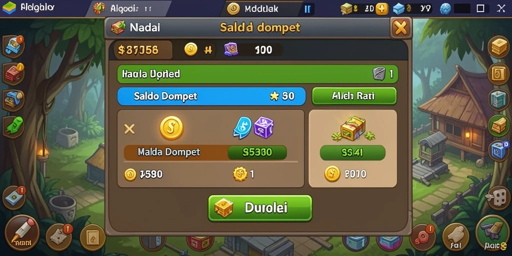 Tampilan awal yang menarik dan mudah dinavigasi.