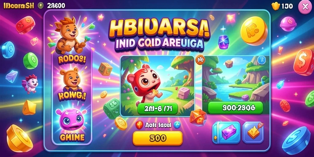 Tampilan atraktif LUCKYMINO yang memukau.