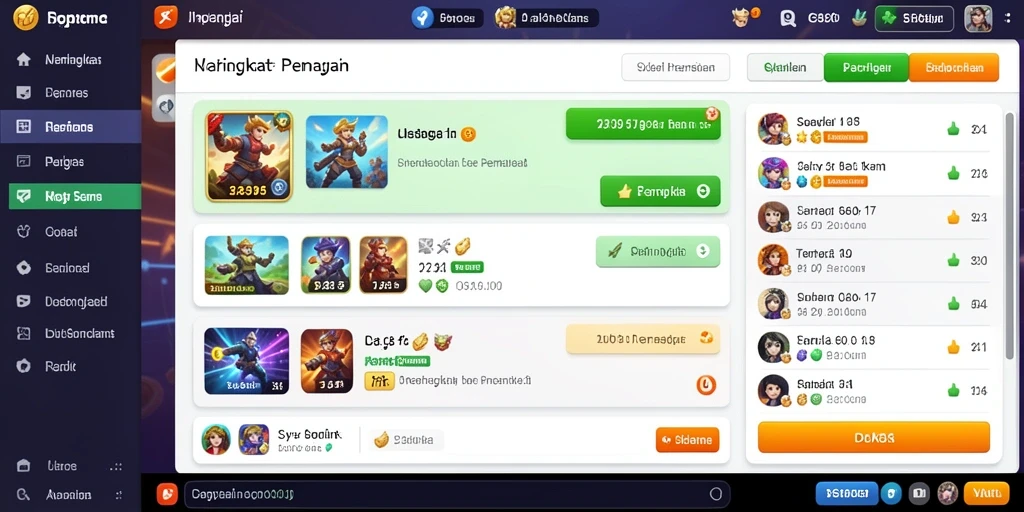 Tampilan awal permainan yang memukau.