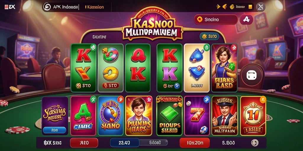 Tampilan utama yang memukau dan intuitif.